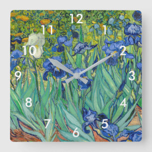 Relógio Quadrado Vincent Van Gogh - Íris