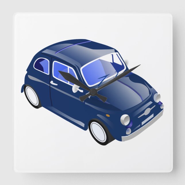 Relógio Quadrado Vintage 500 (Frente)