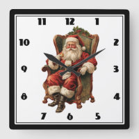 Vintage Papais noeis Natal Tradicional