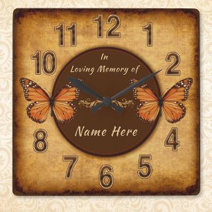 Relógio Quadrado Vintage Personalizada Em Ofertas De Memória Ador