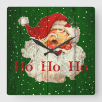 Vintage Retro Ho Ho Ho Papai Noel