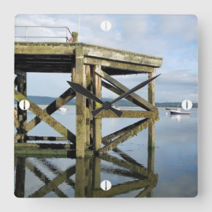 RELÓGIO QUADRADO VISÕES DE PAREDES