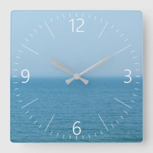 Relógio Quadrado Vista marítima