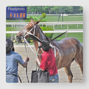 Relógio Quadrado Vitórias de Spango em Belmont Park