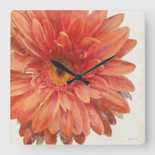 Relógio Quadrado Vivid Daisy