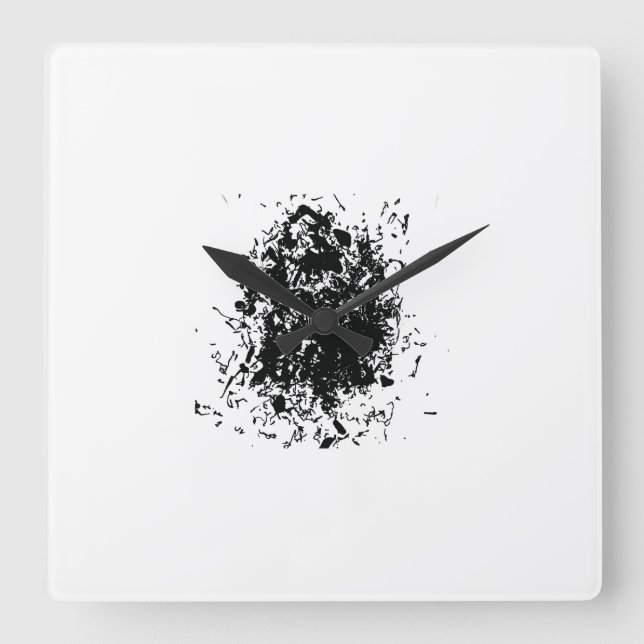 Relógio Quadrado Wall Art & Décor > Clocks (Frente)