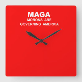 Relógio Quadrado Wall Clock