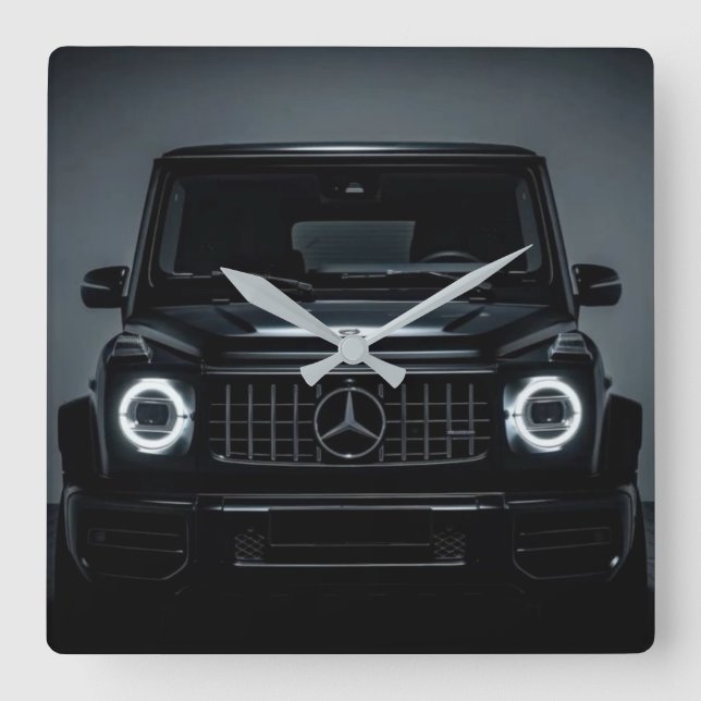 Relógio Quadrado Wall Clock (Frente)