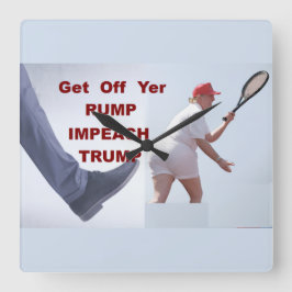 Relógio Quadrado Wall Clock