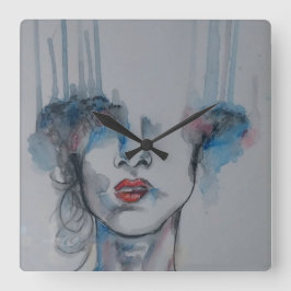 Relógio Quadrado Wall Clock