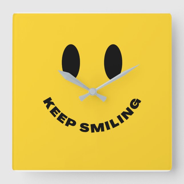 Relógio Quadrado Wall Clock (Frente)