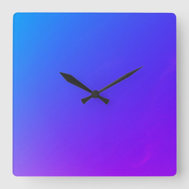 Relógio Quadrado Wall Clock ART E DESIGN (Frente)