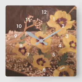 Relógio Quadrado Wall Clock : Still Life