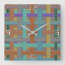 "xadrez" colorido da vovó, com aspecto canvas