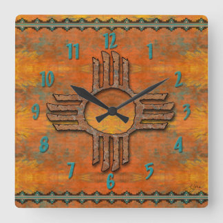 Relógio Quadrado Zia antigo