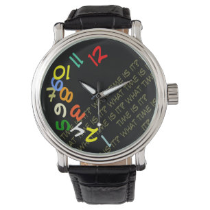 Relógio que horas são?