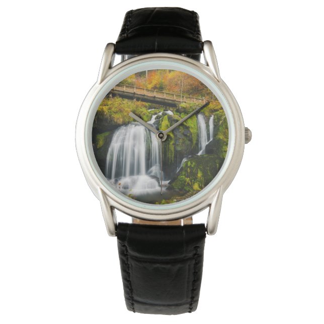 Relógio Quedas | Triberg Waterfall, Alemanha (Frente)