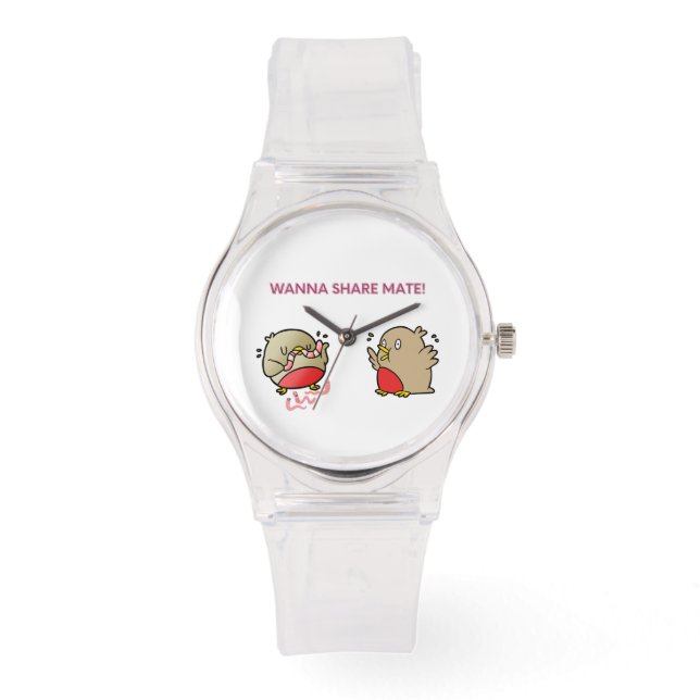 Relógio Quer compartilhar, amigo! (Frente)