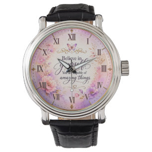 Relógio Quote Watch Design Presente Feminino Per