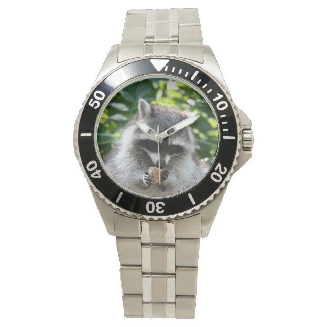 Relógio Raccoon 004 (Frente)