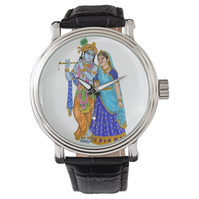 Relógio Radha Krishna (Frente)