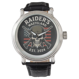 Relógio Raider’s Wasteland Official Logo Wristwatch