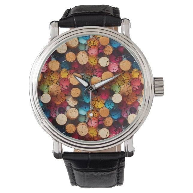Relógio Rainbow Cork Watch (Frente)