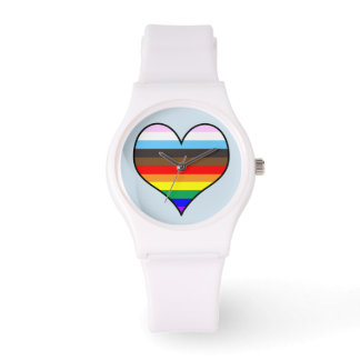 Relógio Rainbow Heart Watch