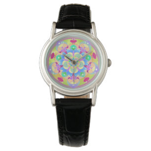Relógio Rainbow Song Mandala