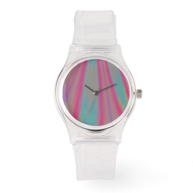 Relógio Rainbow Streaks (Frente)