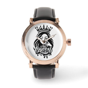 Relógio Rainha Design – Coroa Real Elegante