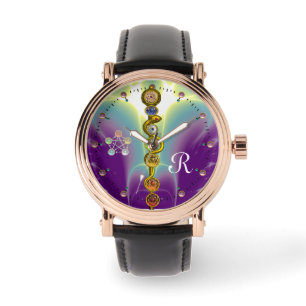 RELÓGIO RAIO DE ASCLEPIUS 7 CHAKRAS,YOGA, ENERGIA ESPIRITU