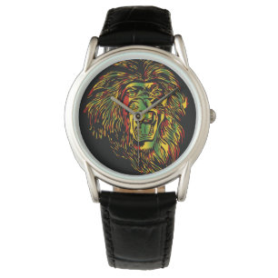 Relógio Rasta Leão de Judah Watch