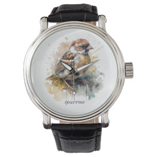 Relógio Rastreador de Aquarela Russo, personalizado