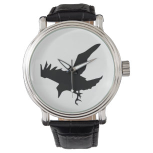Relógio Raven Silhouette