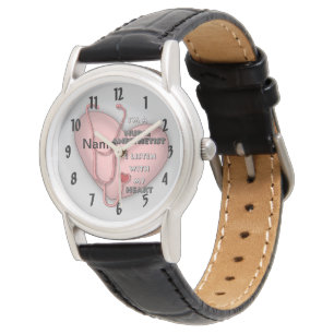 Relógio Red Anesthetist Enfermeira Heart Watch