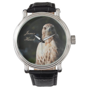 Relógio Red Tailed Hawk Stare