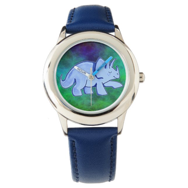 Relógio Red Triceratops Watch (Frente)