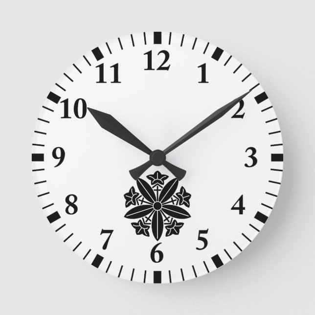 RELÓGIO REDONDO 久我竜胆車 ラウンド壁時計 (Frente)