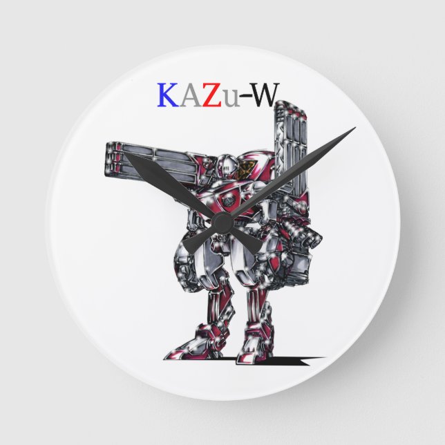 RELÓGIO REDONDO 作品番号00010　「高出力荷粒子砲3連装2基装備の砲兵機」 (Frente)