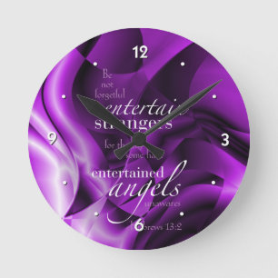 Relógio Redondo 13:2 dos hebraicos