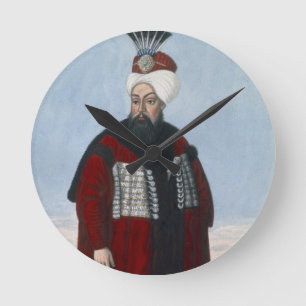 Relógio Redondo 1642-95) sultões de Ahmed II (1691-95, 'de uma