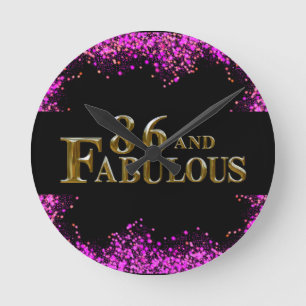 Relógio Redondo 86º Aniversário 