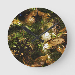 Relógio Redondo A borboleta do Natal