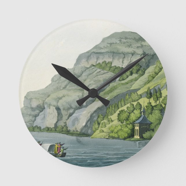 Relógio Redondo A capela de William diz, 'dos costumes do Vario (Frente)