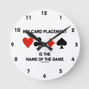 Relógio Redondo A Colocação Da Placa-Chave É O Nome Da Ponte Do Jo