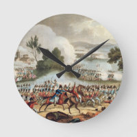 A esquerda do exército britânico na ação no