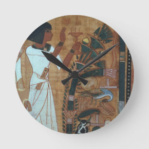 Relógio Redondo A fumigação de Osiris, página do livro do th