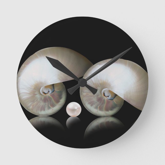 Relógio Redondo A Madrepérola (Frente)