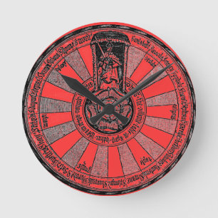 Relógio Redondo A mesa redonda de Arthur